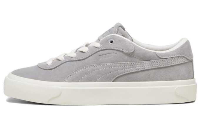 Capri Royale Suede «Gris claro y blanco»