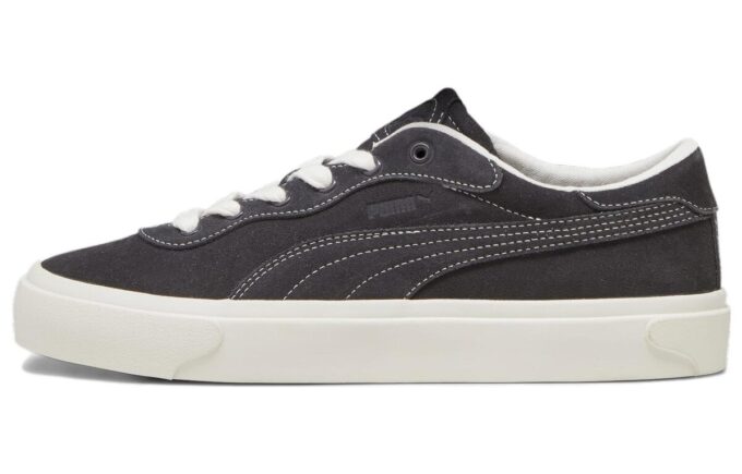 Capri Royale Suede «Gris oscuro y blanco»