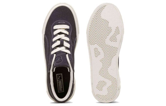 Capri Royale Suede «Gris oscuro y blanco»