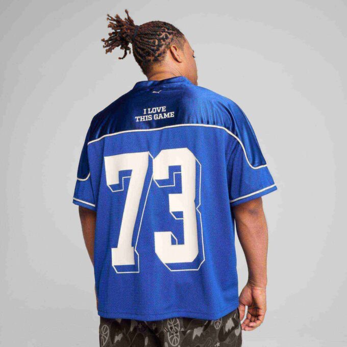 Código de vestimenta de la camiseta de fútbol para hombre