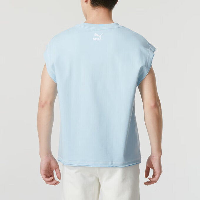 Chaleco con logo de Sole «Azul Pálido»