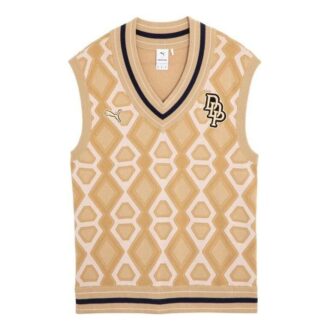 Chaleco de punto PUMA x Dapper Dan Ginger Root «Naranja»