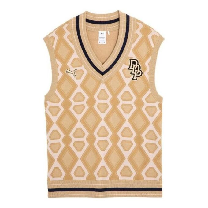 Chaleco de punto PUMA x Dapper Dan Ginger Root «Naranja»