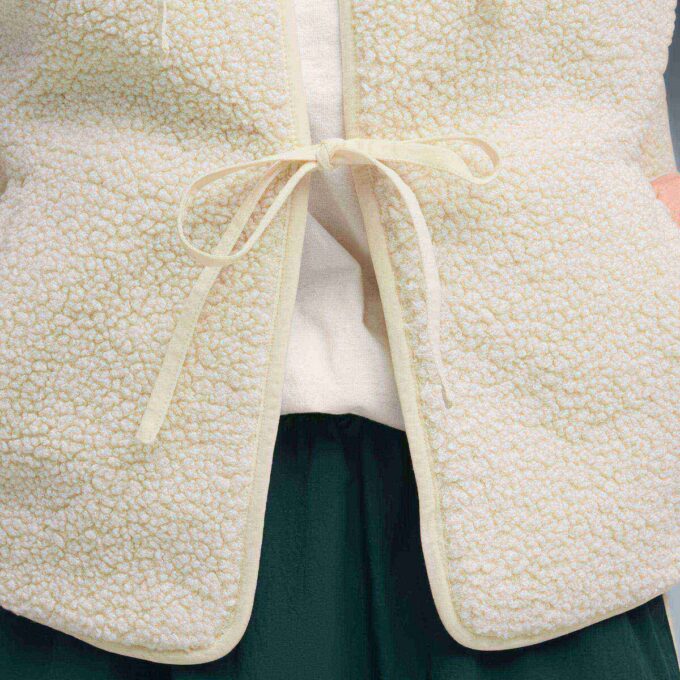 Chaleco polar esencial para mujer