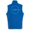 Chaleco polar XTG Trail con bolsillo y cremallera completa «Azul Naranja»