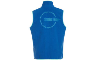 Chaleco polar XTG Trail con bolsillo y cremallera completa «Azul Naranja»