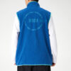 Chaleco polar XTG Trail con bolsillo y cremallera completa «Azul Naranja»