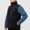 Chaleco Sherpa de tejido Paisley «Negro»