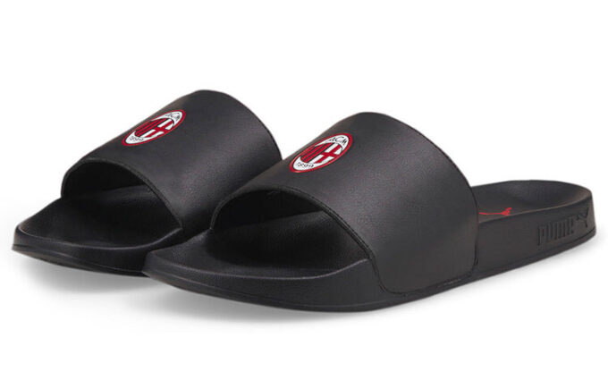 Chanclas AC Milan x Leadcat 2.0 «Black Tango Red»