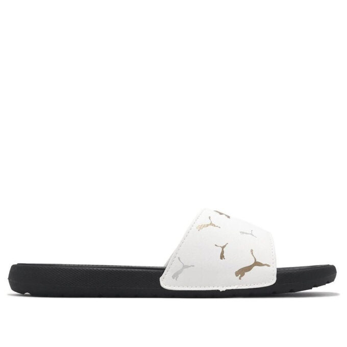 Chanclas Cool Cat 2.0 «Toss White Team Gold» (Mujeres)