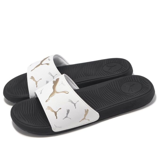 Chanclas Cool Cat 2.0 «Toss White Team Gold» (Mujeres)
