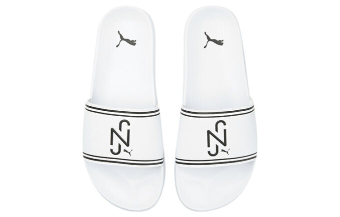 Chanclas Neymar Jr. x Leadcat 2.0 «Blanco y negro»