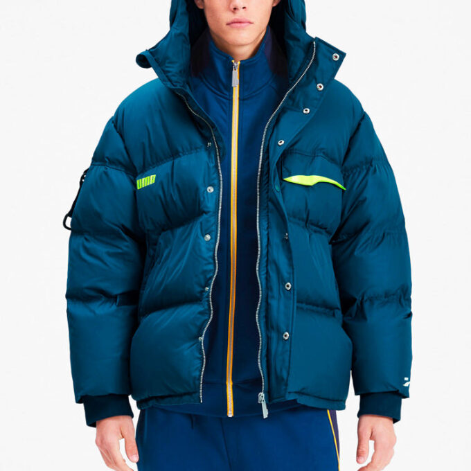 Chaqueta acolchada Ader Error Down «Azul marino»