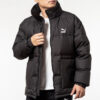 Chaqueta acolchada clásica de plumón «Negro y blanco»