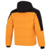 Chaqueta acolchada con bloques de color «Naranja»