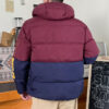 Chaqueta acolchada con bloques de color «Roja»