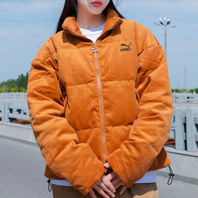 Chaqueta acolchada de invierno Classics Oversize Short Polyball «Marrón»