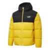 Chaqueta acolchada de plumas «Amarillo Negro»