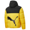 Chaqueta acolchada de plumas «Amarillo Negro»