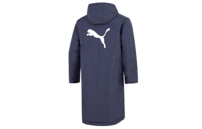 Chaqueta acolchada de plumas «azul marino»