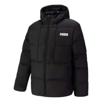 Chaqueta acolchada de plumas «negra»