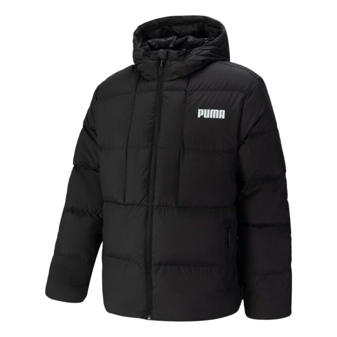 Chaqueta acolchada de plumas «negra»