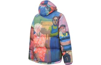 Chaqueta acolchada estampada PUMA x Kidsuper Studio «Azul, rojo, verde y morado»