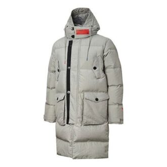 Chaqueta acolchada PUMA x Attempt «Gris y negro»