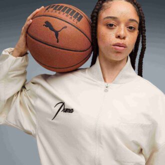 Chaqueta bomber de baloncesto Stewie Timeless para mujer