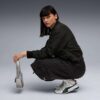 Chaqueta bomber de satén T7 para mujer