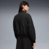 Chaqueta bomber de satén T7 para mujer