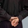 Chaqueta bomber de satén T7 para mujer