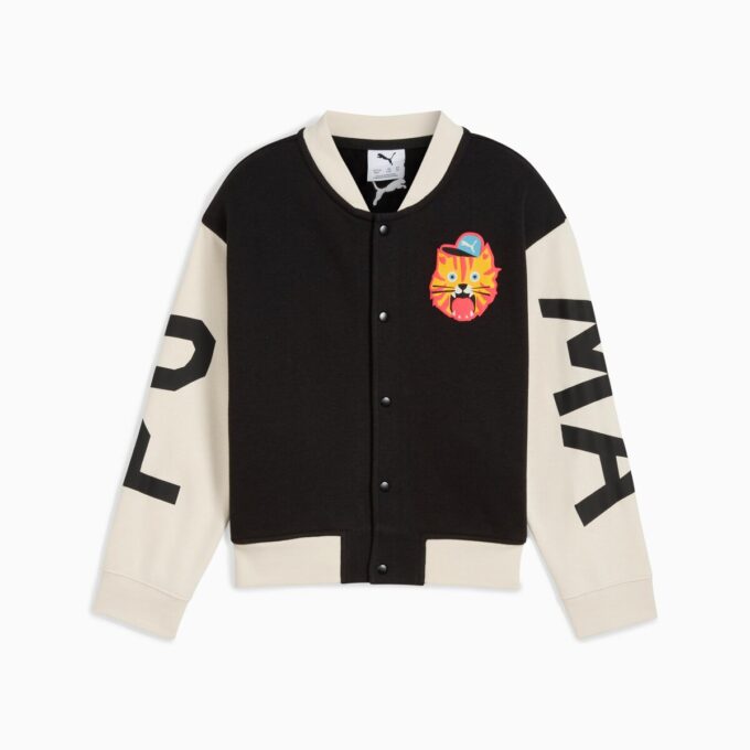 Chaqueta bomber para niños pequeños Moody Cat