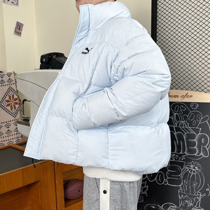 Chaqueta clásica de plumas «azul»