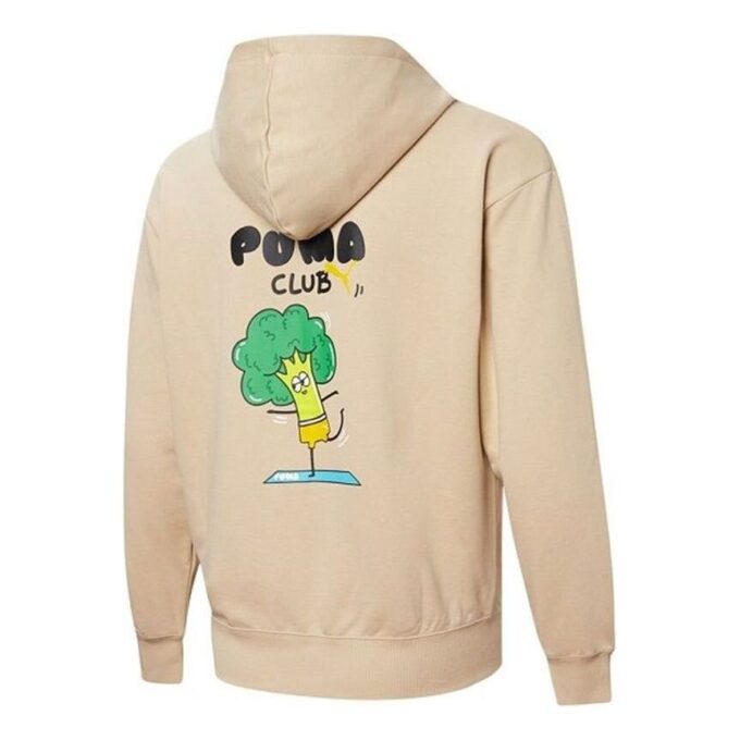 Chaqueta Club Graphic con cremallera completa «Beige»