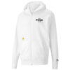 Chaqueta Club Graphic con cremallera completa «Blanca»