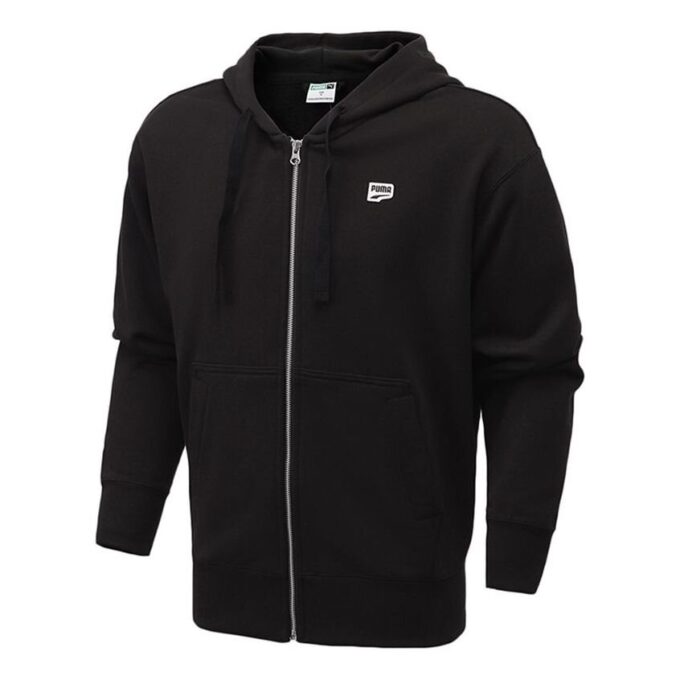 Chaqueta con capucha Downtown «Negro y blanco»