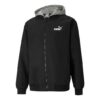 Chaqueta con capucha en bloque «Negro, blanco y gris»