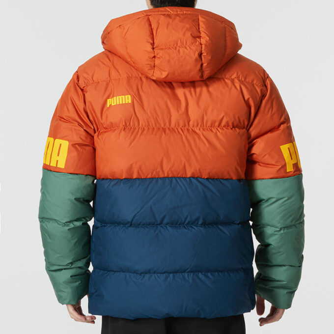 Chaqueta con capucha Power Down «Naranja»