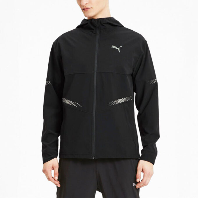 Chaqueta con capucha Runner ID «Negra»