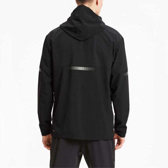 Chaqueta con capucha Runner ID «Negra»