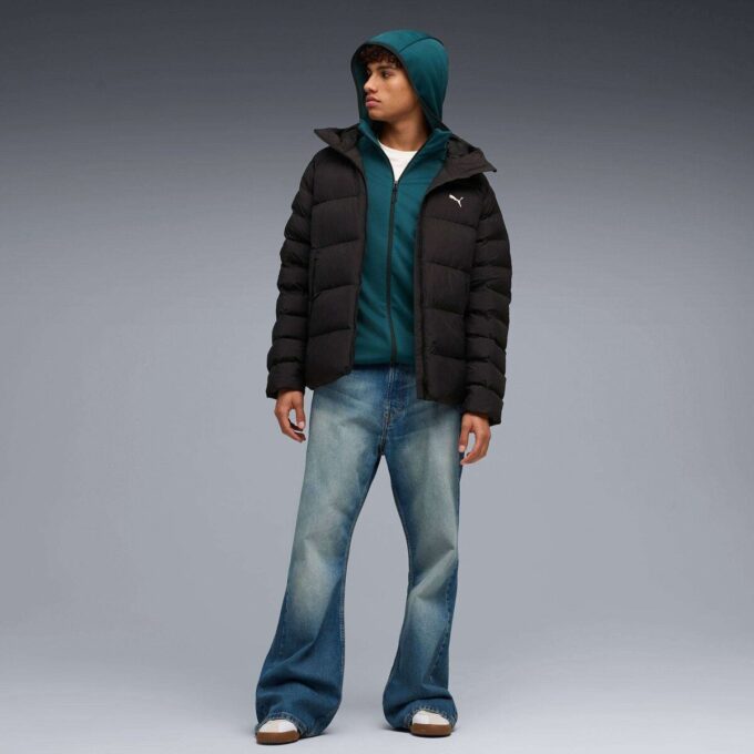 Chaqueta con capucha y aislamiento para hombre