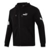 Chaqueta con capucha y cremallera completa Power «Negra»