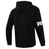 Chaqueta con capucha y cremallera completa Power «Negra»