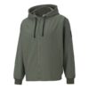 Chaqueta con capucha y cremallera completa «Verde»