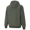 Chaqueta con capucha y cremallera completa «Verde»