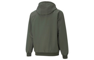 Chaqueta con capucha y cremallera completa «Verde»