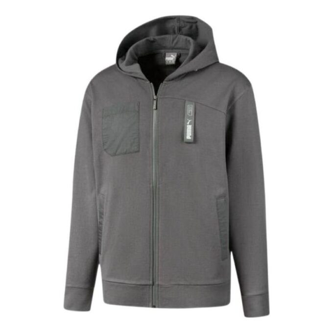 Chaqueta con logotipo de Nu-tility «Gris»
