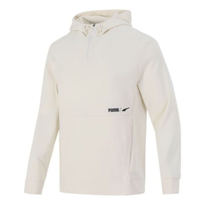 Chaqueta con media cremallera «blanca»
