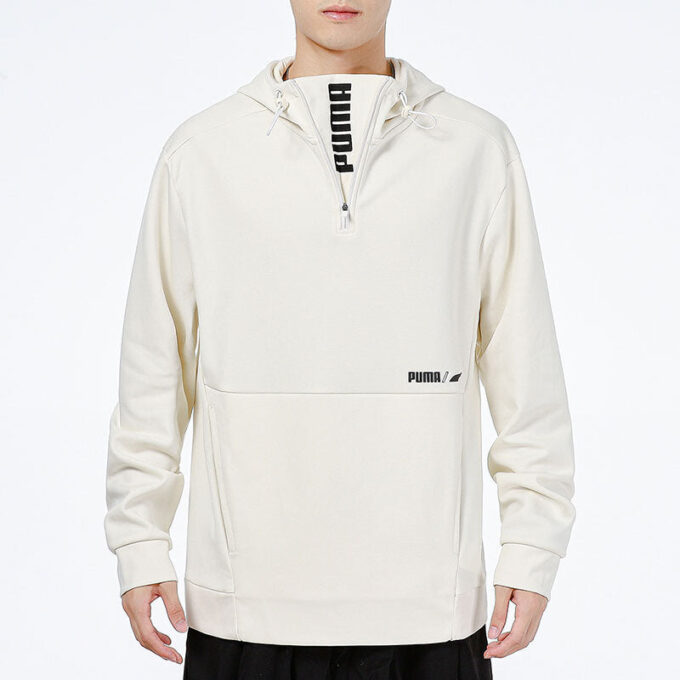 Chaqueta con media cremallera «blanca»